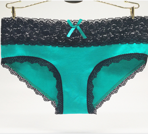 2018 Speciale Ontwerp Panty Met Kant Borduurwerk Dames Sexy <span class=keywords><strong>Fancy</strong></span> Panty Thong Zachte Hoge Kwaliteit Vrouw Ondergoed - Product Image 5