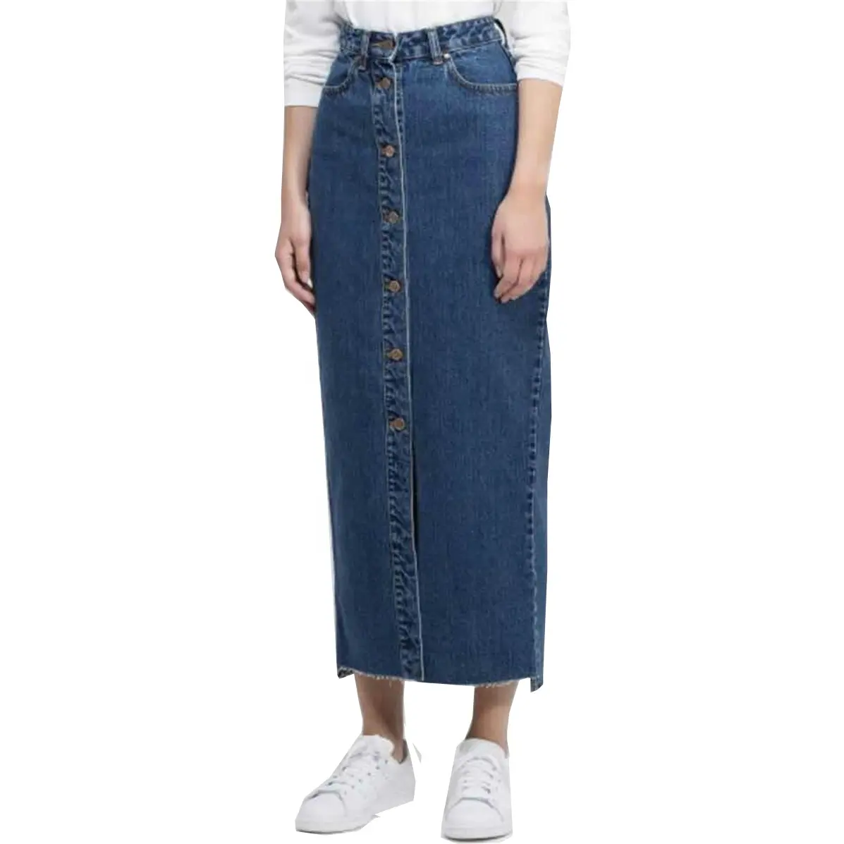 Women casual daily wear half style jean skirts
