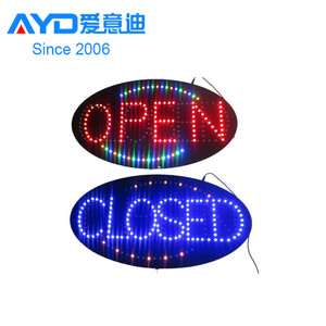 Cajas de luz LED acrílicas <span class=keywords><strong>para</strong></span> publicidad, señal móvil abierta <span class=keywords><strong>para</strong></span> tienda de negocios, proveedor de fábrica - Product Image 3