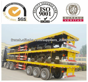 3 essieux <span class=keywords><strong>remorque</strong></span> à <span class=keywords><strong>plateau</strong></span>/3 essieux <span class=keywords><strong>plateau</strong></span> ridelles <span class=keywords><strong>semi</strong></span>-<span class=keywords><strong>remorque</strong></span> - Product Image 1