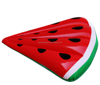 Matelas flottant gonflable en forme de pastèque pour la plage et la piscine