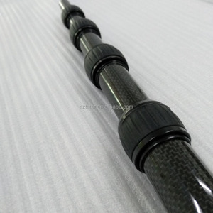 Trung Quốc Giá Thấp <span class=keywords><strong>CFRP</strong></span> Kính Thiên Văn Cửa Sổ Làm Sạch Cực, 17/19/21/23 Mét Sợi Carbon Telescoping Ống/Cực - Product Image 2