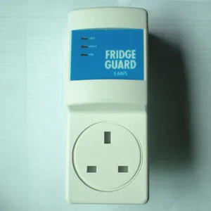 Protecteur de réfrigérateur, 3 broches, 5 ampères, 230V, 1 minutes de temps de retard, protecteur de tension pour réfrigérateur