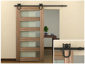 Top Monté <span class=keywords><strong>Coulissante</strong></span> National Grange Quincaillerie De <span class=keywords><strong>Porte</strong></span> Rouleaux Pistes Ensemble <span class=keywords><strong>pour</strong></span> Double Portes - Product Image 5