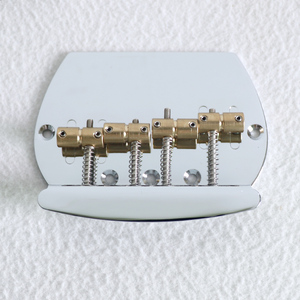 Puente para Bajo Eléctrico de 4 Cuerdas Estilo <span class=keywords><strong>Musicman</strong></span> Donlis con Monturas de Latón de 20 mm, Herrajes al por Mayor - Product Image 2