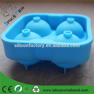 Whiskey Ice Cube Maker ballon Mold sphère Mould parti plateau brique Round Bar Silicon - Product Image 6