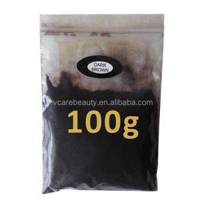 Poudre de fibres capillaires à la kératine, disponible dans 18 couleurs, possibilité de vente en gros - Product Image 1