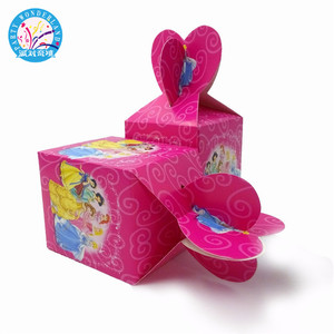 <span class=keywords><strong>2023</strong></span> Beautiful six princess party supplies scatola di dolci di carta cartoon kids birthday baby shower decorazione scatole di caramelle di carta - Product Image 6