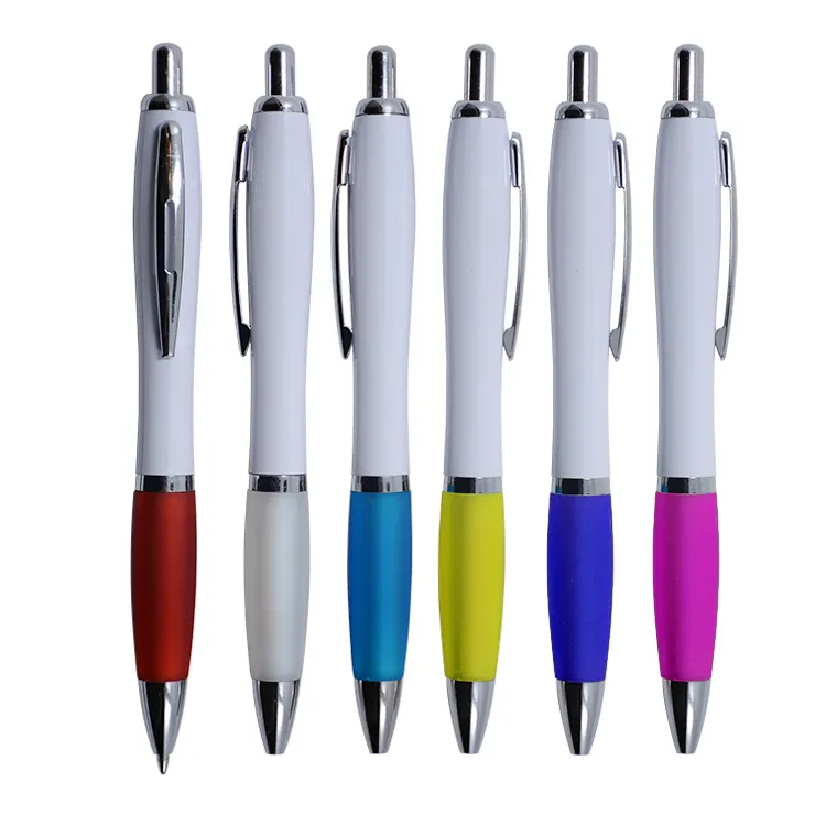 Новые переработанные рекламные пластиковые ручки, ручки с логотипом на заказ, пластиковые шариковые ручки дешевого производителя