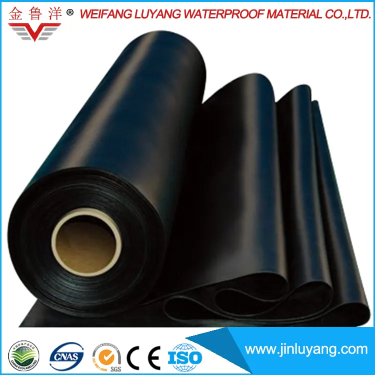 High quality EPDM rubber waterproof membrane roofing membrane