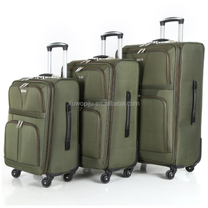 Ensemble <span class=keywords><strong>de</strong></span> <span class=keywords><strong>3</strong></span> <span class=keywords><strong>valises</strong></span> <span class=keywords><strong>de</strong></span> voyage en polyester EVA bon marché, légères et souples - Product Image 3