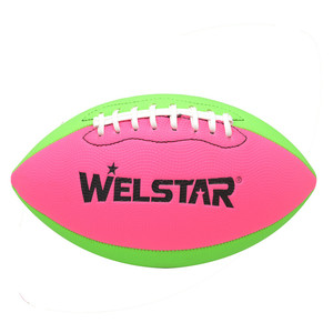 Phong Cách Mới Bọt PVC Máy Khâu Màu Sắc Tươi Sáng Bãi Biển PVC Bóng Đá Mỹ - Product Image 5