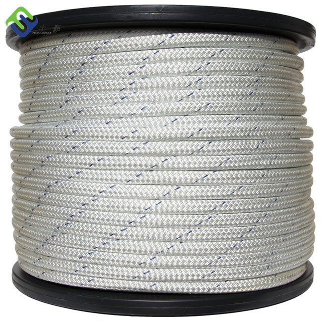 High Strength Black Twisted 3 Strand Nylon Rope 220m Coil 16mm