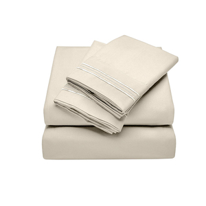 El <span class=keywords><strong>Hotel</strong></span> Royale suave sedoso 100% de bambú derivados rayón Color <span class=keywords><strong>Azul</strong></span> Marino ropa de cama - Product Image 2