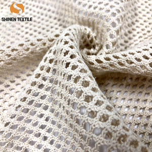 ขายร้อน100% ผ้าฝ้ายตาข่ายนำมาใช้ใหม่อินทรีย์ผ้าสำหรับผักผลไม้กระเป๋า - Product Image 5