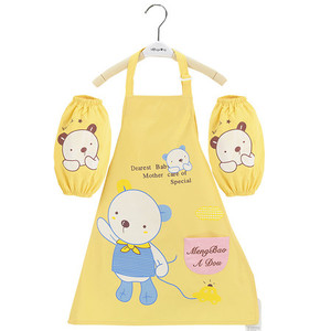 Children <strong>Apron</strong> Sleeves Kit Adjustable Art Drawing <strong>Cooking</strong> Backing Sleeves <strong>Aprons</strong> <strong>Kids</strong>