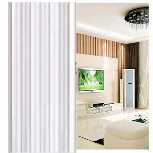 Puerta Corrediza Plegable <span class=keywords><strong>de</strong></span> Acordeón <span class=keywords><strong>de</strong></span> Plástico PVC para Interiores Estilo Residencial <span class=keywords><strong>de</strong></span> Alta Calidad Conbest - Product Image 6