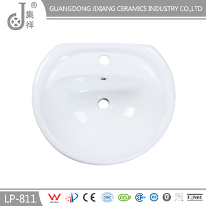 LP811 Moderna única porcelana <span class=keywords><strong>lavabos</strong></span> de pedestal - Product Image 2