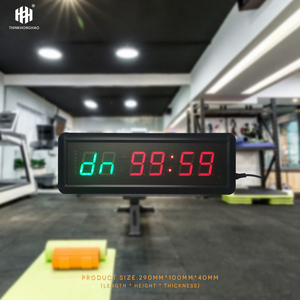 [Hong Hao] Temporizador de boxeo de 1,5 pulgadas Cuenta regresiva de gimnasio con control remoto/Temporizador de boxeo Temporizador de pared digital - Product Image 4