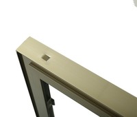 Remolque de Windows/ventana de la casa de diseño de la parrilla/puerta corredera de aluminio con rejilla