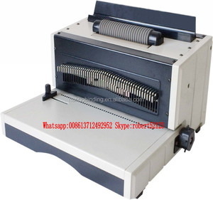 NanBo EC8706 Nhà Máy Giá Rẻ Nhất Điện Cú Đấm Điện Ràng Buộc Nhựa Xoắn Ốc Dây Ràng Buộc Máy - Product Image 1