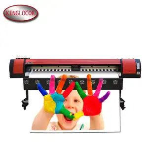 2.6 m/8 voeten Grootformaat Digitale inkjet Eco Solvent Plotter dx5 Hoofd Kleur Vinyl Sticker Flex Banner Printer