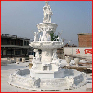Escultura <span class=keywords><strong>de</strong></span> figura <span class=keywords><strong>de</strong></span> <span class=keywords><strong>piedra</strong></span> al aire libre con fuentes, estatua <span class=keywords><strong>de</strong></span> hombre y mujer, <span class=keywords><strong>fuente</strong></span> <span class=keywords><strong>de</strong></span> agua <span class=keywords><strong>de</strong></span> mármol grande - Product Image 3