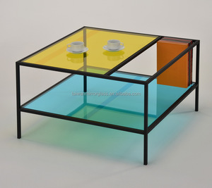 Table de salle à manger en verre trempé - Product Image 1