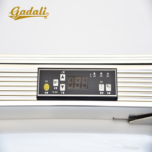 Congélateur commercial à deux portes vitrées pour hôtel, réfrigérateur de cuisine, <span class=keywords><strong>armoire</strong></span> (LG-12FA) - Product Image 5