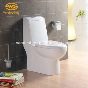 Al por mayor WC cerámica de China artículos sanitarios inodoro sifónico letrinas - Product Image 1