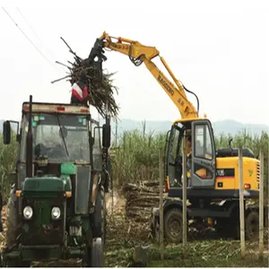 Farm loader 4WD sugar cane loader work in farm BD80W