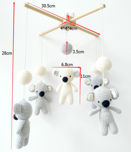 Colorato Scuola Materna Della Decorazione Del Bambino Presepe Mobile Gancio Passeggino Oscillante Nube Mobile Giocattoli Per I Bambini Regalo - Product Image 6