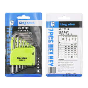 7 pz <span class=keywords><strong>Set</strong></span> Resistente acciaio al Cromo-vanadio Combinazione Metric Chiave Esagonale L-Chiave A Brugola Esagonale Strumento Meccanico <span class=keywords><strong>Set</strong></span> - Product Image 5