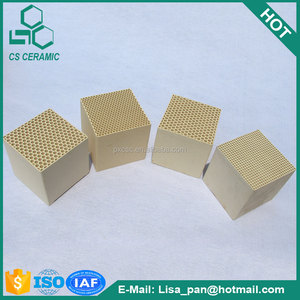 <span class=keywords><strong>Intercambio</strong></span> de calor de cerámica del panal sustrato para gas de escape del coche purificador - Product Image 6