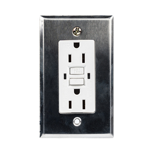 Linsky 15 Amp 125 Volt Résistant aux Intempéries PRISE GFCI, GFCI Récipient Avec Deux Indicater - Product Image 2