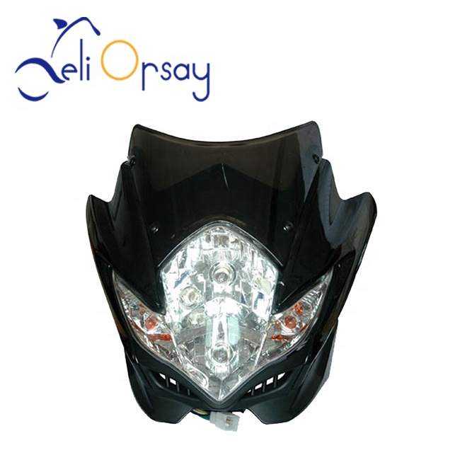 Мотоциклетная светодиодная фара, налобный фонарь, водонепроницаемый мотоциклетный фонарь