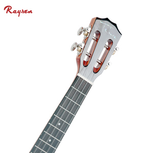AIl Solide Afrique Acajou Ukulele En Bois Raysen Série À Extrémité Élevé De Guitare Pour Les Filles - Product Image 6