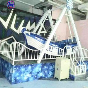 En plein air enfants jouer jeu heureux balançoire bateau mini bateau pirate manèges à vendre - Product Image 6