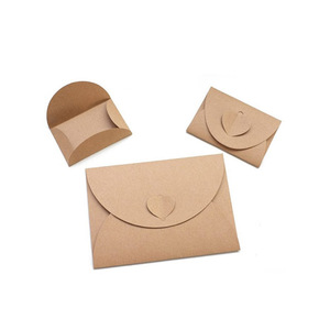 Bán Buôn Tùy Chỉnh 4X6 Thiệp Chúc Mừng 100 Gói V Flap Brown Kraft Paper A6 Phong Bì - Product Image 4