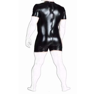 Collants à manches courtes pour hommes, vêtements moulants sexy, tenue de modelage de corps, jouets sexuels, prix d'usine, black empire, nouvelle collection - Product Image 3