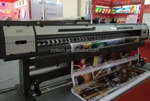 Zhongye Plotter de impresora 3200 millimetri 3.2m gran formato con Epson dx5/dx7 cabezal