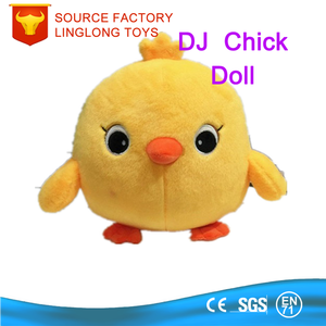 OEM personalizado Animal de dibujos animados muñeca de peluche amarillo <span class=keywords><strong>pollito</strong></span> dibujos animados pollo juguetes de peluche - Product Image 2