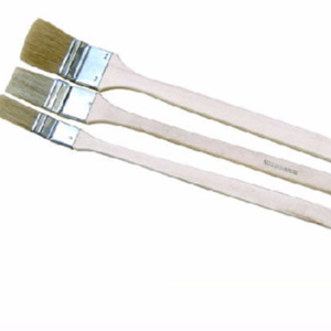 Fabricant de pinceaux à peinture pour <span class=keywords><strong>radiateur</strong></span> à angle, manche long en bois, poils blancs - Product Image 1
