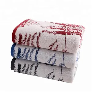 Bailixin produces custom logo face towel Soft and absorbent 100% cotton yarn dyed jacquard hand towel