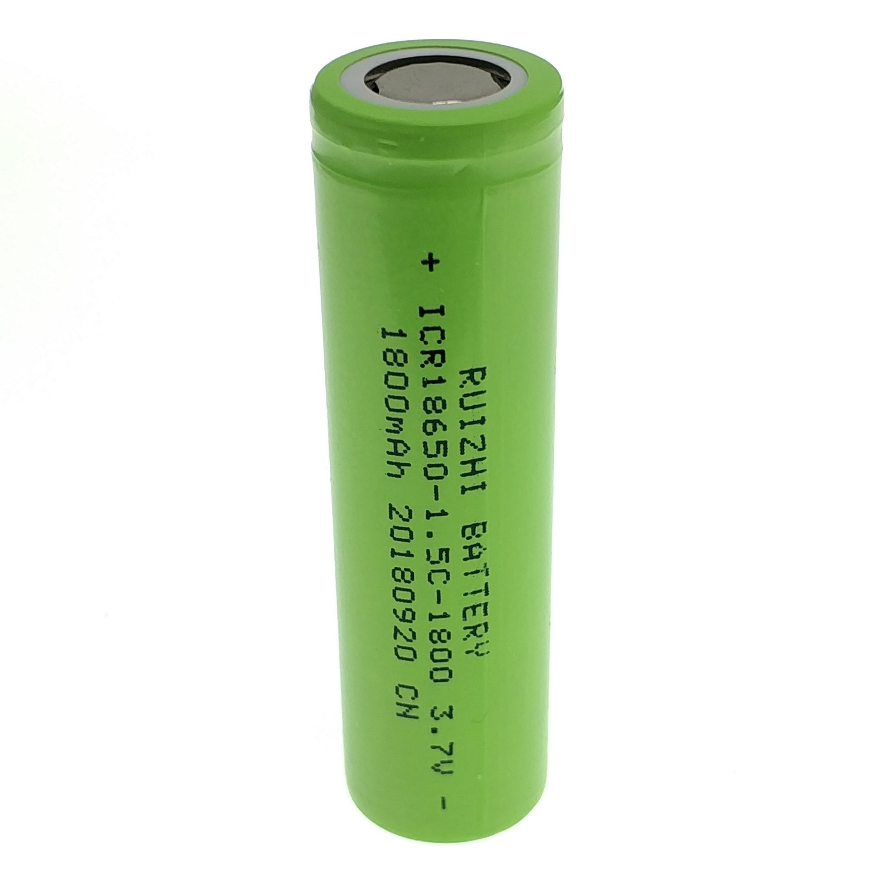 Wiederauf ladbare Lithium-Ionen-Batterie INR18650S-2500mAh Energie Typ 3.6V 2500mAh 3C 7.5A Entladestrom