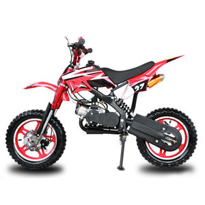 HQ <span class=keywords><strong>Super</strong></span> Mini <span class=keywords><strong>Pocket</strong></span> <span class=keywords><strong>Dirt</strong></span> <span class=keywords><strong>Bike</strong></span> 49cc 2 temps refroidi par air 45 km/h vitesse maximale entraînement par chaîne 2.50-10 pneus - Product Image 1