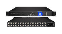 Transpondedores FTA 16, 16 DVB-S2 a 512 IP SPTS, Transmisor IPTV Multicast OL5816B