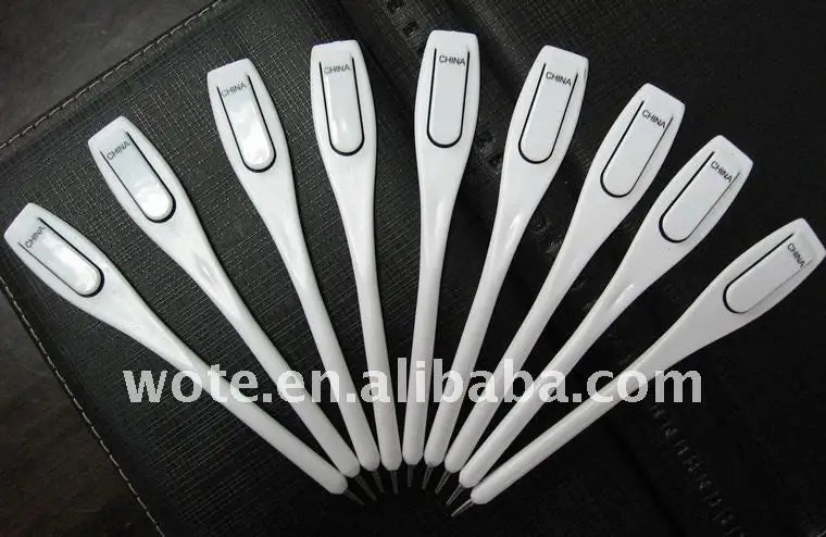 normal design bookmark pen white color for marking