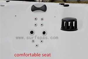 Surf SPAS 2015 nouveau design de luxe de style européen deux zone <span class=keywords><strong>spa</strong></span> <span class=keywords><strong>et</strong></span> piscine de natation nergy smart piscine - Product Image 6