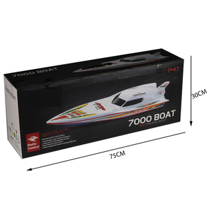 Thuyền Điều Khiển Từ Xa Cỡ Lớn 2.4G, Thuyền Tốc Độ 4CH 40 KM/H Mô Hình 72.5 Cm - Product Image 4